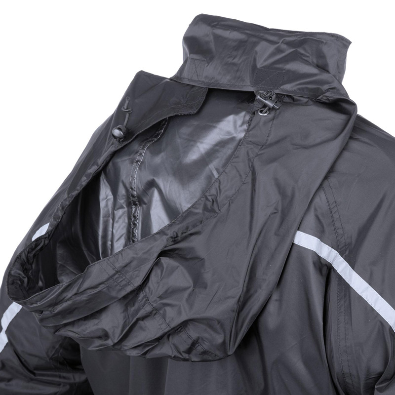 Tucano Urbano Parabellum raincoat long jacket μηχανής πλήρως αδιάβροχο μαύρο