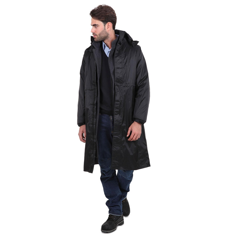 Tucano Urbano Parabellum raincoat long jacket μηχανής πλήρως αδιάβροχο μαύρο