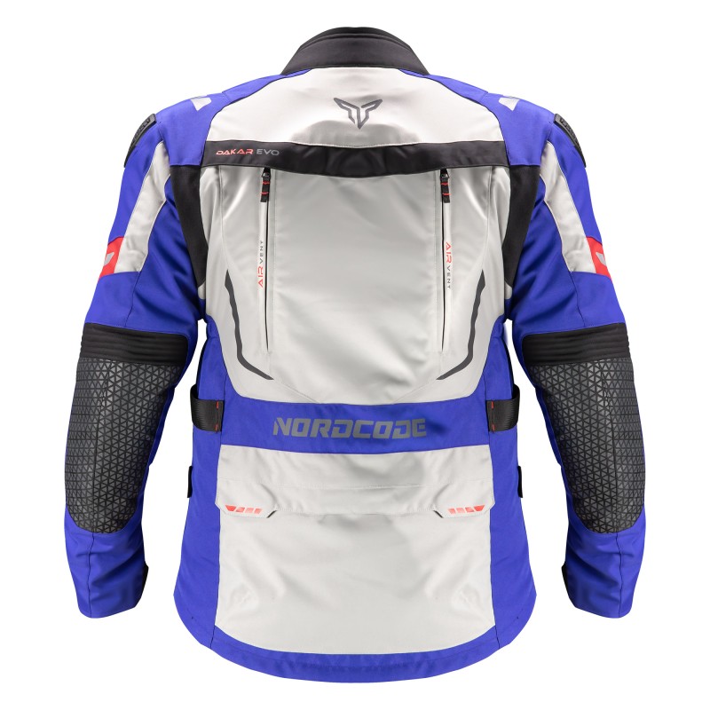 Μπουφάν Nordcode Dakar Evo II 4-εποχών oversize γκρι/μπλε