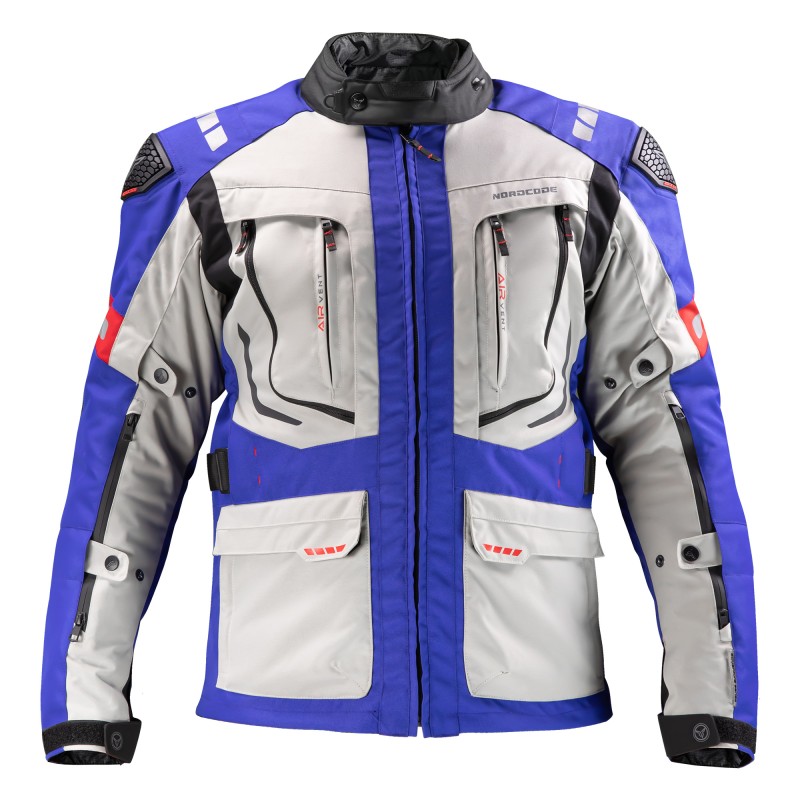 Μπουφάν Nordcode Dakar Evo II 4-εποχών oversize γκρι/μπλε