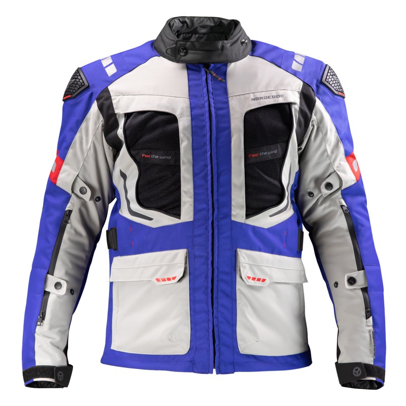 Μπουφάν Nordcode Dakar Evo II 4-εποχών oversize γκρι/μπλε