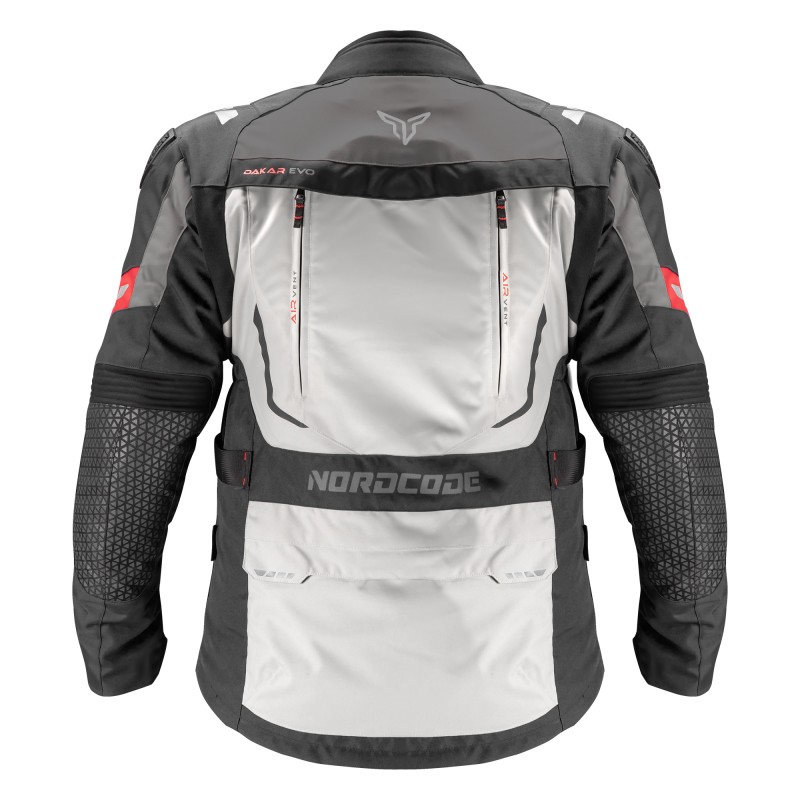 Μπουφάν Nordcode Dakar Evo II 4-εποχών oversize μαύρο/γκρι