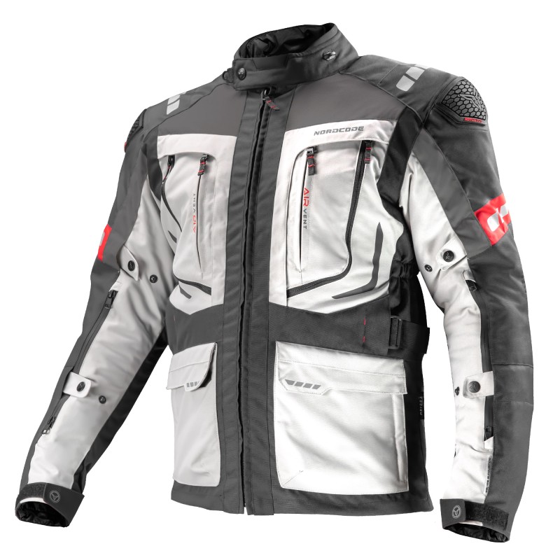 Μπουφάν Nordcode Dakar Evo II 4-εποχών oversize μαύρο/γκρι