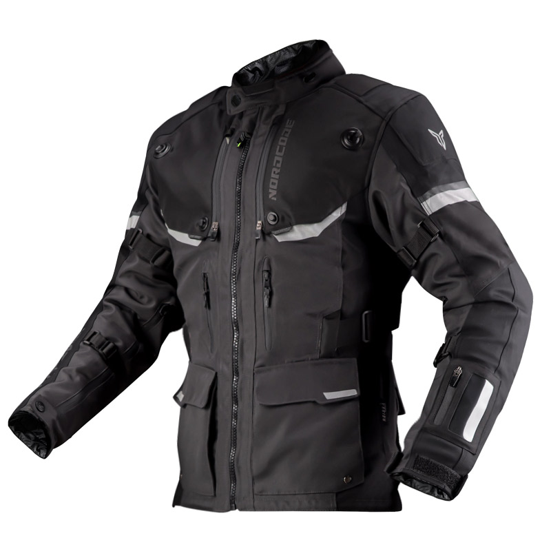 Nordcode Μπουφάν Himalayan Lady EN 17092 AA, 4-Εποχών μαύρο/σκούρο γκρι