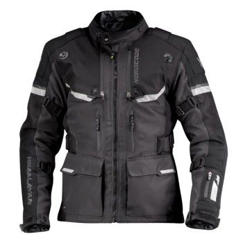 Nordcode Μπουφάν Himalayan Lady EN 17092 AA, 4-Εποχών μαύρο/σκούρο γκρι