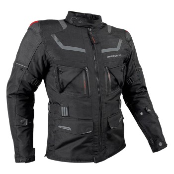 Nordcode Μπουφάν Μηχανής Adventure Evo 24 EN 17092 Ανδρικό 4 εποχών Μαύρο