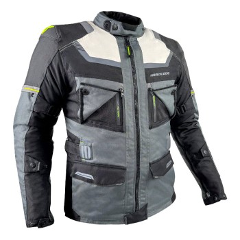 Nordcode Μπουφάν Μηχανής Adventure Evo 24 EN 17092 Ανδρικό 4 εποχών Σκουρο Γκρι-Μαύρο