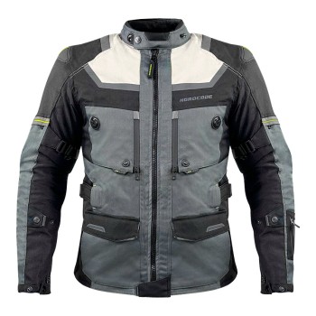 Nordcode Μπουφάν Μηχανής Adventure Evo 24 EN 17092 Ανδρικό 4 εποχών Σκουρο Γκρι-Μαύρο