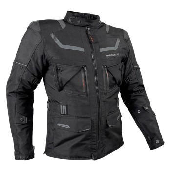 Nordcode Μπουφάν Μηχανής Adventure Evo 24 EN 17092 Ανδρικό 4 εποχών Total black