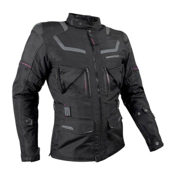 Nordcode Μπουφάν Μηχανής Adventure Evo 24 Γυναικείο 4 εποχών Μαύρο