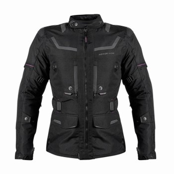 Nordcode Μπουφάν Μηχανής Adventure Evo 24 Γυναικείο 4 εποχών Μαύρο