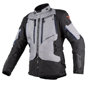 Nordcode Μπουφάν Μηχανής Odyssey CE EN1621-1, Level 2, Dark Grey-Black Ανδρικό 4 εποχών