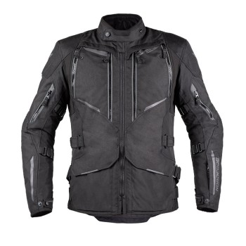 Nordcode Μπουφάν Μηχανής Odyssey CE EN1621-1, Level 2,Total Black Ανδρικό 4 εποχών Oversize