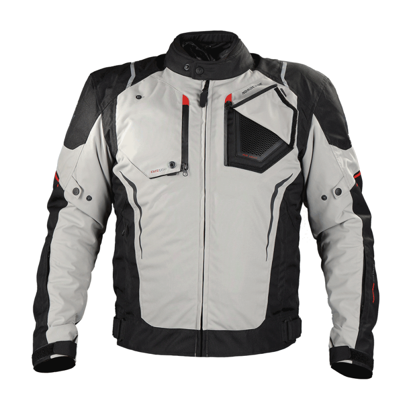 Nordcode Μπουφάν Μηχανής Pantera EN 17092, 4 εποχών Γκρι