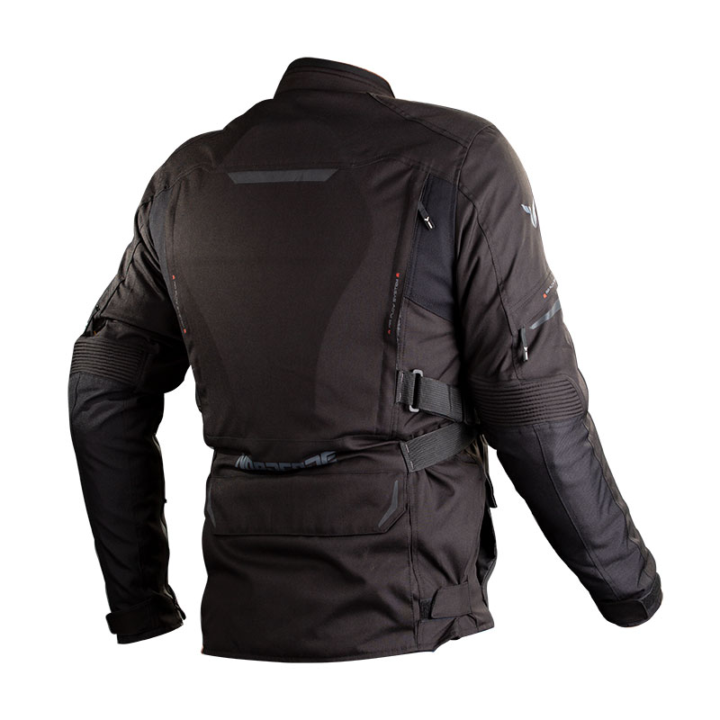 Nordcode Μπουφάν Μηχανής Senegal EN 17092 Ανδρικό 4 εποχών Μαύρο