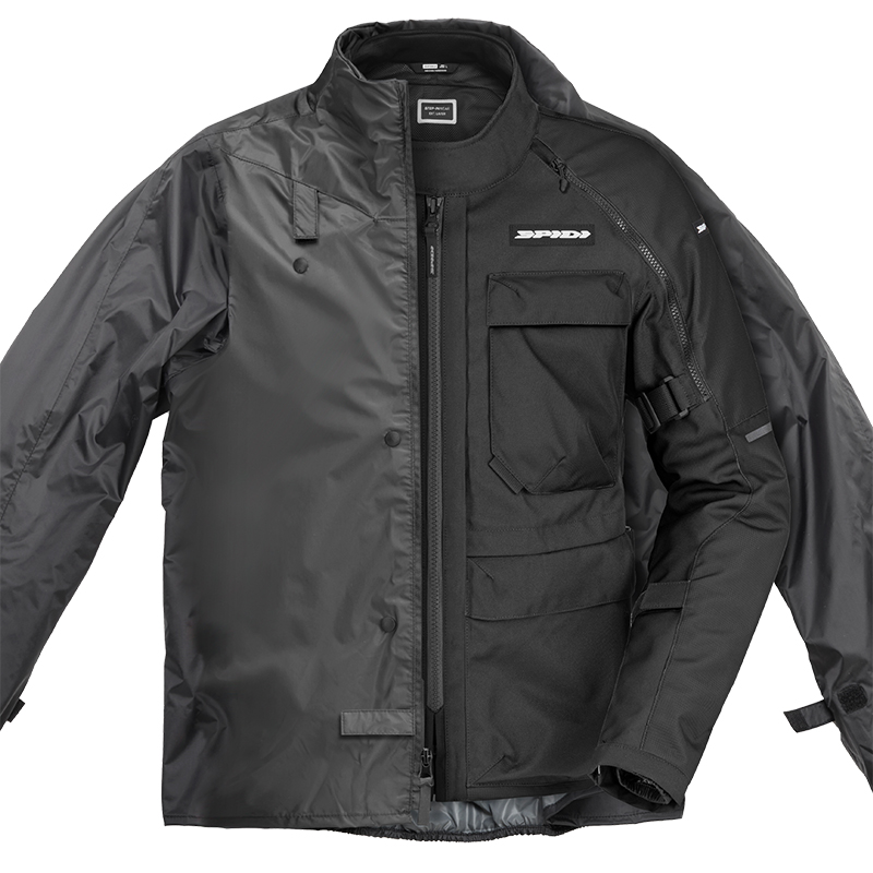 Spidi Μπουφάν Μηχανής 4 εποχών Crossmaster 2 H2OUT Μαύρο 026
