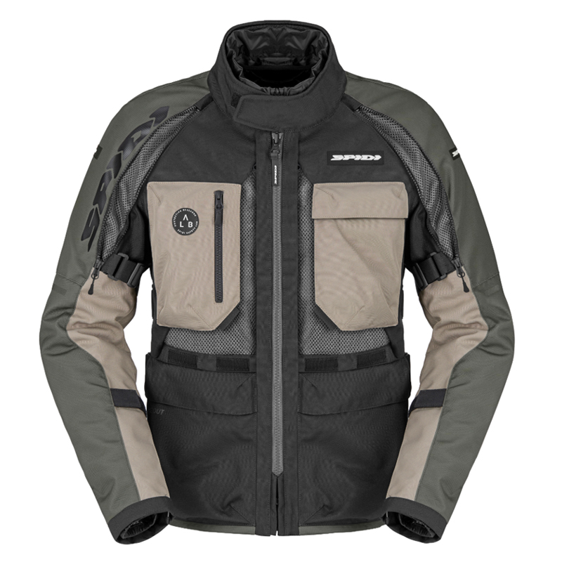 Spidi Μπουφάν Μηχανής 4 εποχών Crossmaster 2 H2OUT Σκούρο Πράσινο 008