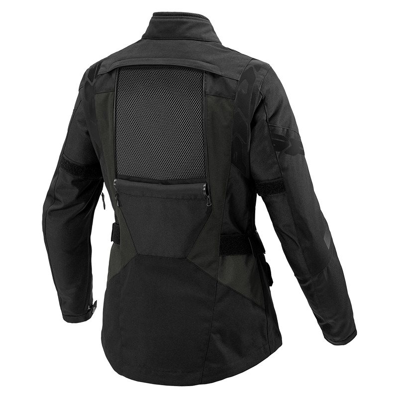 Spidi Μπουφάν Μηχανής 4 Season Evo 4 Eποχών Γυναικείο Σκούρο Πράσινο/Μαύρο 449+πλατη