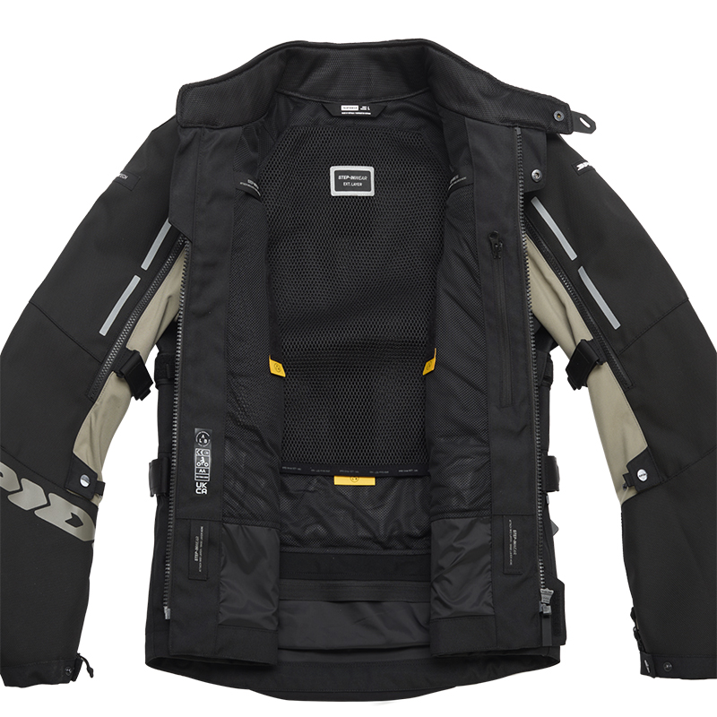 Spidi Μπουφάν Μηχανής 4 Season V3 4 Eποχών Ανδρικό Mud 202