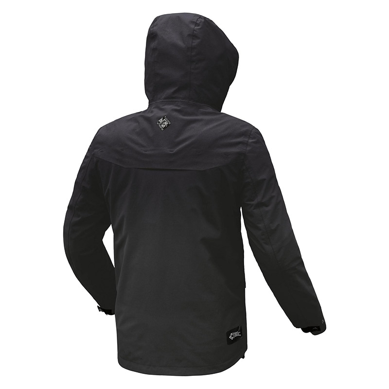 Tucano Urbano Μπουφάν Μηχανής New Step Hydroscud® Ανδρικό 4 εποχών σκούρο γκρι