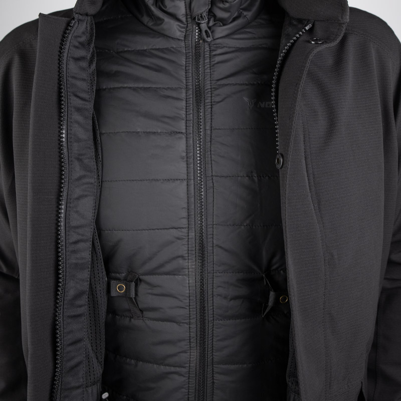 Nordcode Μπουφάν Μηχανής Bolzano Laminated Αδιαβροχο Ανδρικό Χειμερινό μαύρο