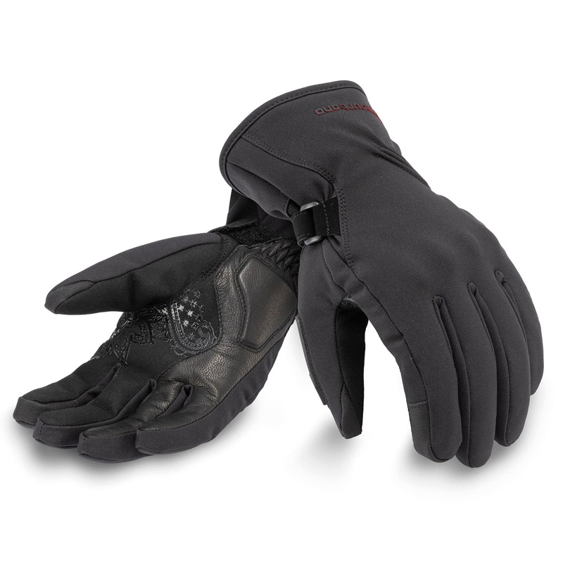 Γάντια Tucano Urbano Ginka 2G Lady Hydroscud® EN 13594 μαύρα