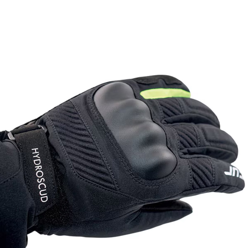 Γάντια Tur G-Two Pro EN 13594 μαύρο/fluo