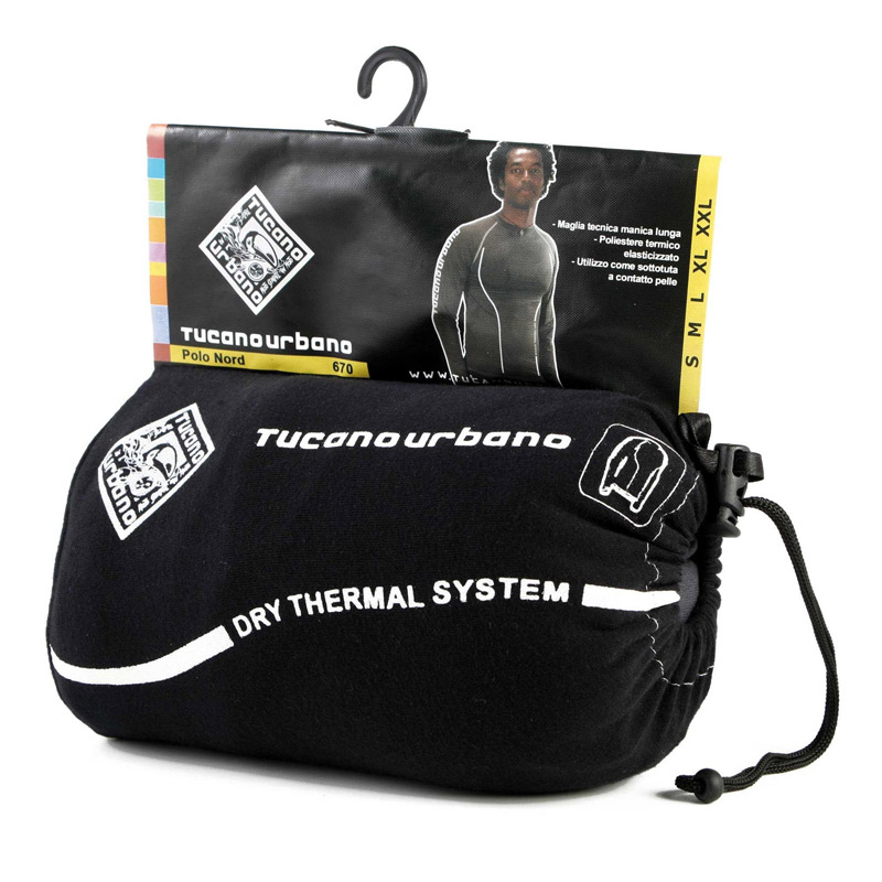 Ισοθερμική μπλούζα Tucano Urbano North pole μαύρο