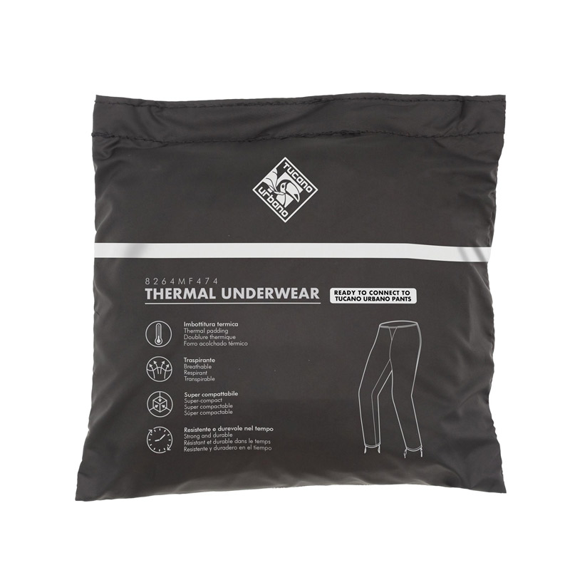 Ισοθερμικό παντελόνι Tucano Urban Thermal Underwear μαύρο