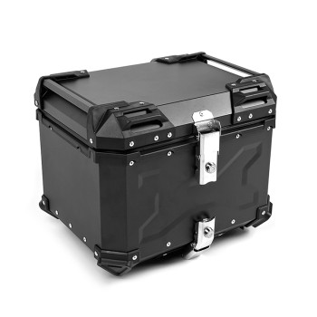 Βαλίτσα X-TYPE ALU BAGS 46 λίτρα μαύρη με πιάστρα, εσωτερική επενδυση & μαλακή πλάτη