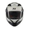 Κράνος AXXIS Fenix ECE22.06 Ork C2 άσπρο/γκρι gloss
