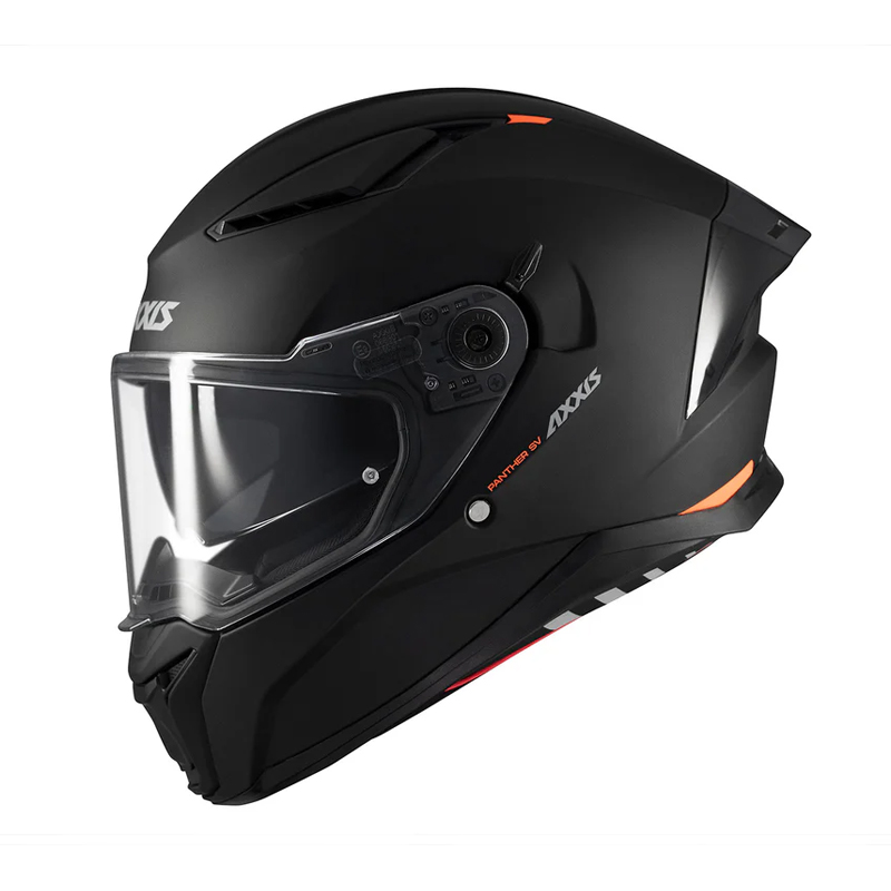 Κράνος AXXIS Panther SV ECE22.06 A1 μαύρο matt