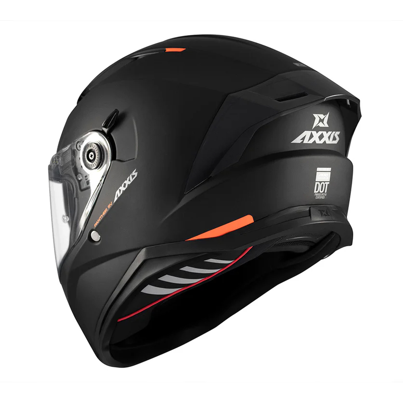 Κράνος AXXIS Panther SV ECE22.06 A1 μαύρο matt