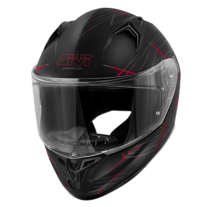 Κράνος Givi H50.7 Phobia matt black/red (ECE 22.06)