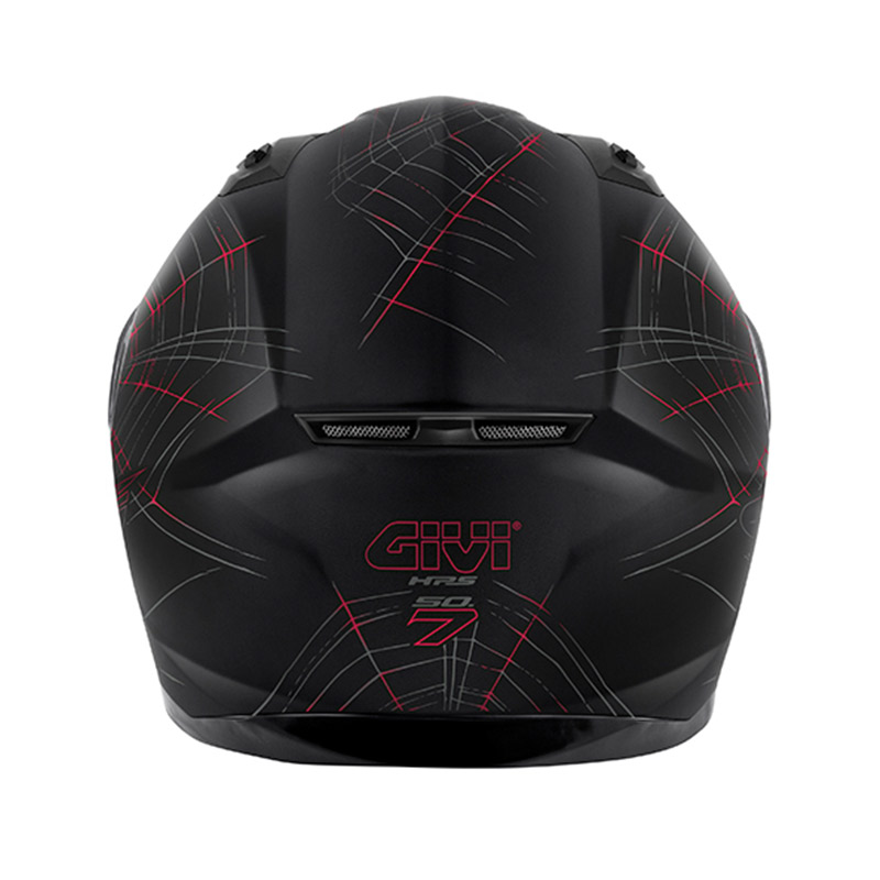 Κράνος Givi H50.7 Phobia matt black/red (ECE 22.06)