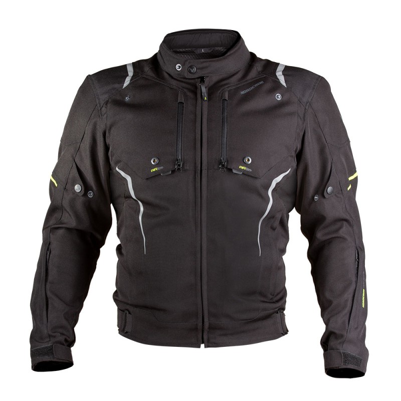 Nordcode Μπουφάν Μηχανής Pantera EN 17092, 4 εποχών Μαύρο