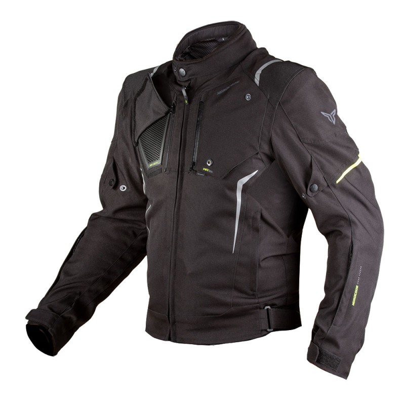 Nordcode Μπουφάν Μηχανής Pantera EN 17092, 4 εποχών Μαύρο