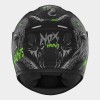 Κράνος Nox N731 Zumbi Junior ECE 22.06 mat μαύρο/fluo
