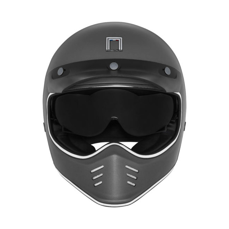 Κράνος Nox Seventy II ECE 22.06 τιτάνιο ματ