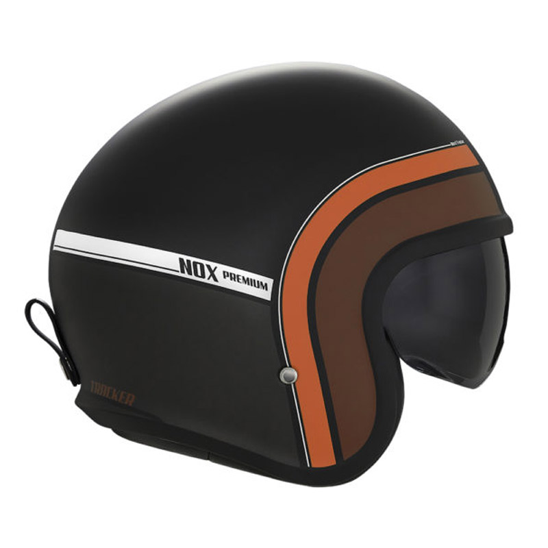 Kράνος Nox Next Tracker ECE 22.06 μαύρο/πορτοκαλί ματ