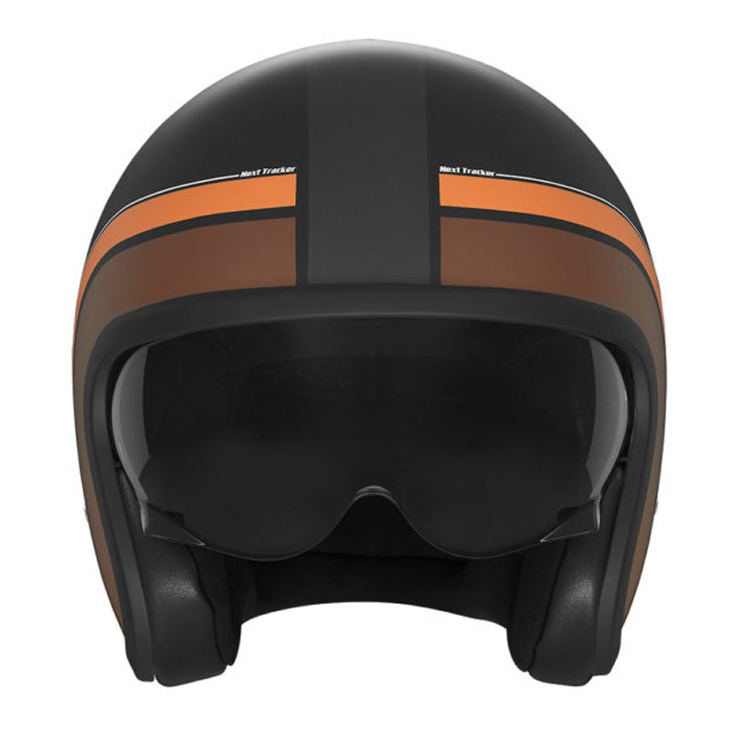 Kράνος Nox Next Tracker ECE 22.06 μαύρο/πορτοκαλί ματ