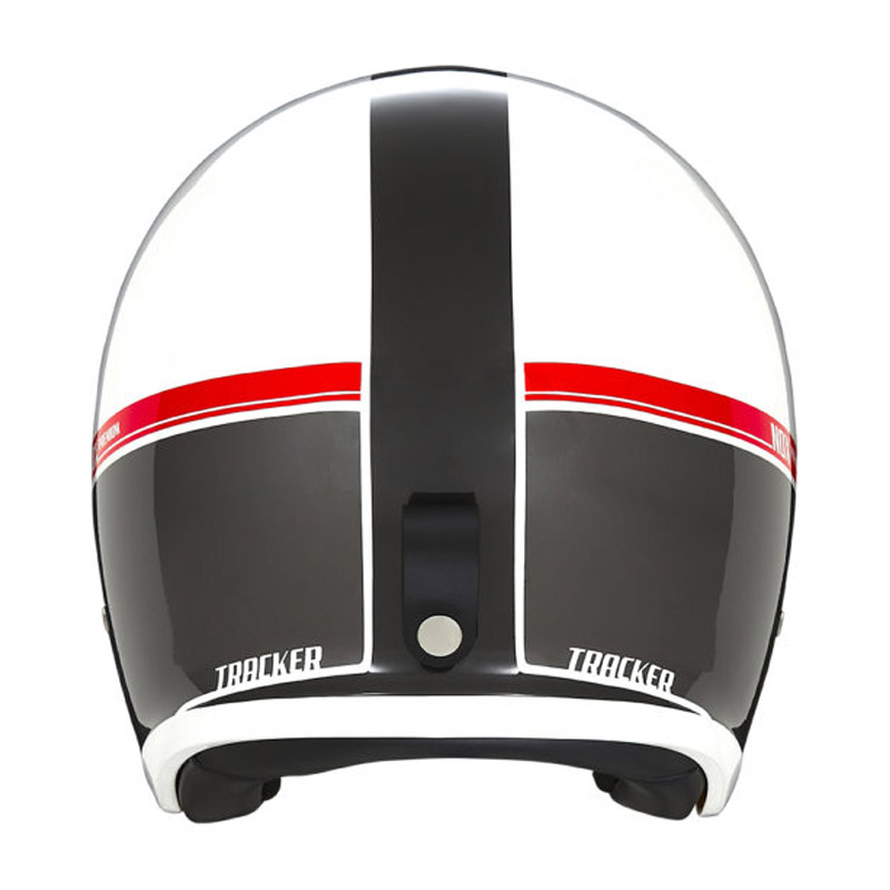 Kράνος Nox Next Tracker ECE 22.06 άσπρο/κόκκινο