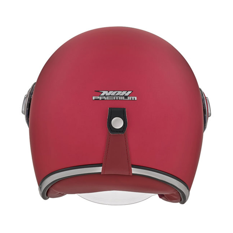 Κράνος Nox Heritage κόκκινο (ECE 22.06)