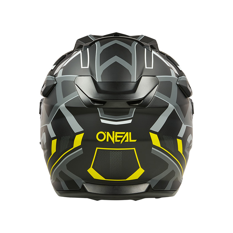 Κράνος ONeal DSRS Square V.25 (ECE 22.06) μαύρο/fluo κιτρινο/γκρι