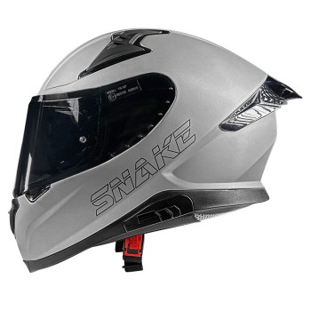 Κράνος Pilot Snake sv ECE 22.06 τιτάνιο ματ + extra φυμέ ζελατίνα