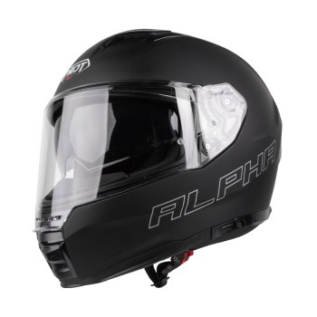 Κράνος Pilot Alpha sv ECE 22.06 μαύρο ματ + extra ζελατίνα gold ιριδίου