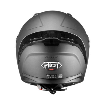 Κράνος Pilot Flex ECE 22.06 magnetic matt metallic