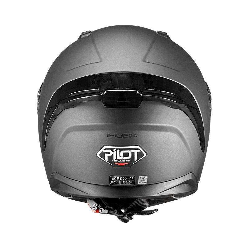 Κράνος Pilot Flex ECE 22.06 magnetic matt metallic