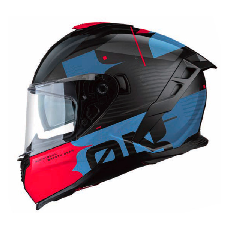 Κράνος Pilot Corsair SV On ECE 22.06 μαύρο/μπλε/κόκκινο gloss (περιλαμβάνει Pinlock 30)