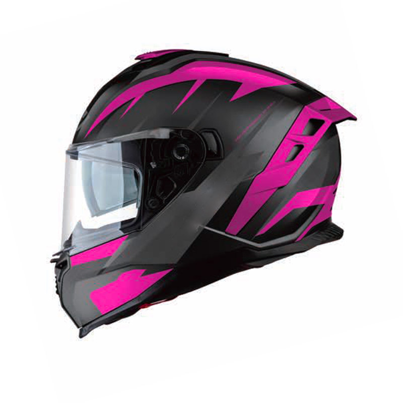 Κράνος Pilot Corsair SV FF Sport ECE 22.06 μαύρο/ροζ ματτ (περιλαμβάνει Pinlock 30)